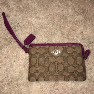 Coach wristlet